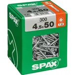 Spax Wirox Univerzální vrut T-Star plus, ø 4,5 × 50 mm, TX20, zápustná hlava, 300 ks 4191010450506