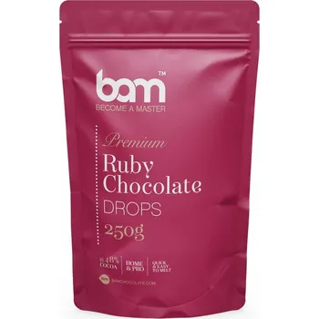 Čokoláda BAM Čokoláda Ruby 48,8 % 250 g