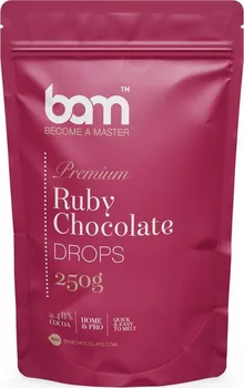 Čokoláda BAM Čokoláda Ruby 48,8 % 250 g