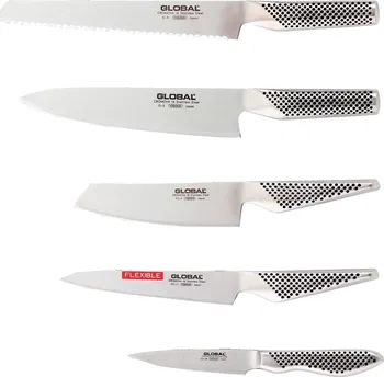Kuchyňský nůž Global G-2951138R sada 5 ks