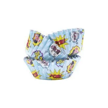 Košíčky na muffiny - Komiks / 30 ks (nepromastitelné)