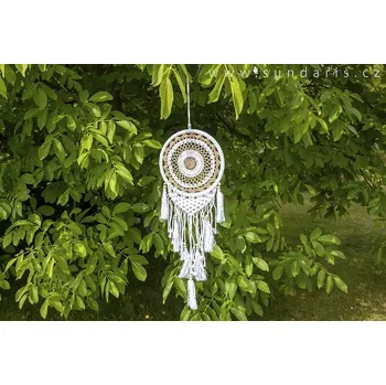 Lapač snů Lapač Snů Sundaris Bílý 22 cm