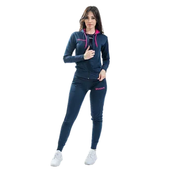 dámská tepláková souprava givova Lady tmavě modrá/fuxiová 0406 M