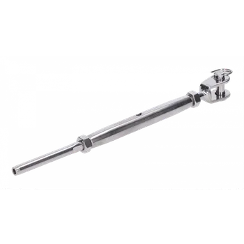 Zábradlí Šponovák (lepiaci) pro lanko ø 5 mm, broušená AISI 304