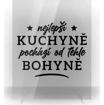 Fotokniha Plexi obrázek Nejlepší kuchyně je od téhle bohyně
