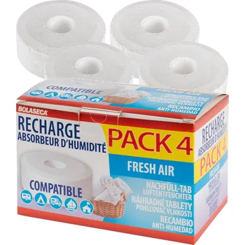 Pohlcovač vlhkosti Bolaseca Fresh Air 4 ks 450 g