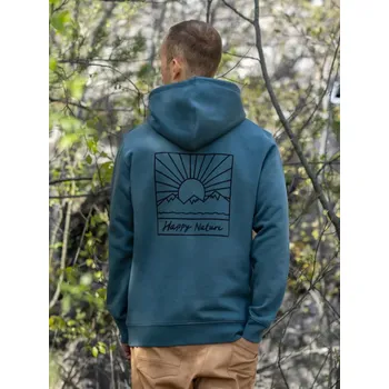 Pánská mikina Pánská mikina Západ - modrozelená Vesmírně modrozelená S