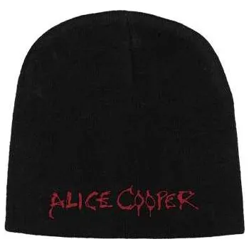 Čepice Merch Alice Cooper: Alice Cooper Unisex Beanie Hat: Logo