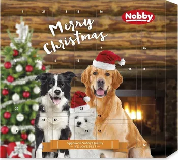 Pamlsek pro psa Nobby Xmas StarSnack adventní kalendář pro psy 113 g