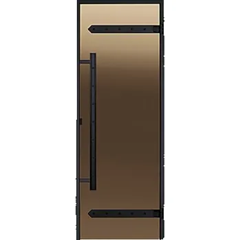 Dveře do sauny HARVIA Legend 8x21, bronzové, 790x2090 mm