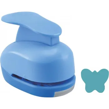 Raznice Raznice kovová na papír velká motýl