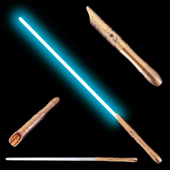 Sběratelství CHSV Světelný meč "APPRENTICE OF JEDI ORDER" Plně kontaktní! Multi-color!!! Gold