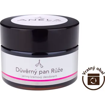 Anela Důvěrný pan Růže jemný krémový deodorant 50 ml