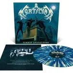 LP Mortician: Zombie Apocalypse CLR 2023 Coloured Blue Sea With Bone White & Metallic Gold Splatter Vinyl