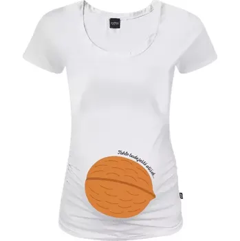 Těhotenské tričko Johanka Tohle bude ještě oříšek