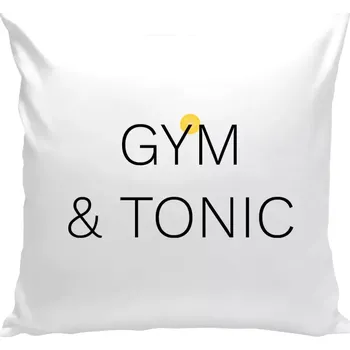 Polštář Polštář bílý 40x40 cm Gym & Tonic