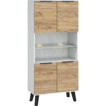 police Regál OSMAK 4D, craft bílý/craft zlatý, 5 let záruka + vyzvednutí ZDARMA