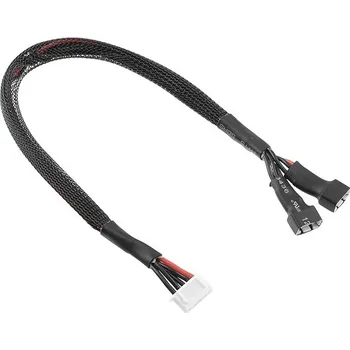 RC náhradní díl Team Corally Balanční prodlužovák - 2x2S XH konekt. - nabíj. 4S XH zástrčka - silik. kabel 22AWG - 30cm - expresní doprava