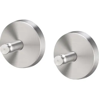 Držák na ručník Camargue Paris Háček na ručník, 57 × 35 mm, 2 ks, montáž: vrtání, lepení 810025