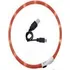 Obojek pro psa Karlie USB Visio Light červený 70 cm