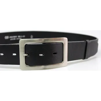 Módní doplněk PENNY BELTS Kožený opasek 4263 černý - 85 cm