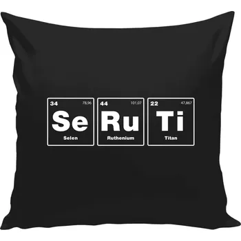 Polštář Polštář černý 40x40 cm SeRuTi