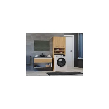 Koupelnový nábytek FALCO Skříňka nad pračku Pula dub artisan