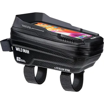 Vodotěsné pouzdro WildMan XT2 na rám kola černé 1L