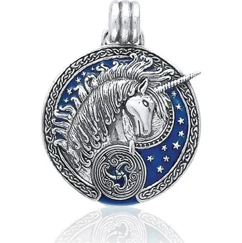 Přívěsek stříbrný amulet KELTSKÝ JEDNOROŽEC stříbrná