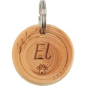 psí známka ČistéDřevo Psí známka s vlastním jménem - lístky