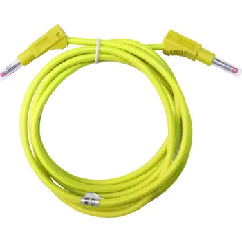 Měřicí kabel Mueller Electric BU-2323-10-79-4 měřicí kabel banánková zástrčka 4 mm banánková zástrčka 4 mm 2 m žlutá 1 ks