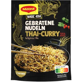 MAGGI MAGIC ASIA SMAŽENÉ NUDLE THAI-CURRY NĚMECKO!
