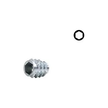 Matice Matice nábytkářská závrtná 6x13 ZB typ E bez límce 10ks