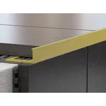 Ukončovací profil, hliník elox, 12,5 mm × 2,5 m 18112512D