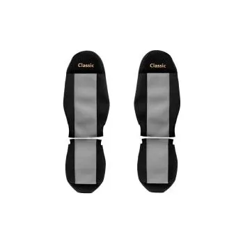 Potah sedadla Sada potahů sedaček (sedadel) pro VOLVO FH, FM, FL (od roku 2010) šedá 20259