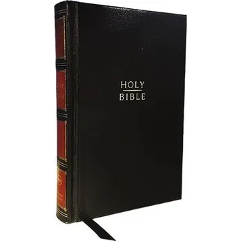 Cizojazyčná kniha NKJV, Compact Center-Column Reference Bible, Hardcover, Red Letter, Comfort Print - Thomas Nelson