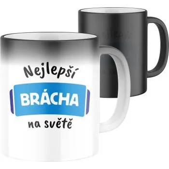 Magický keramický hrnek s potiskem Nejlepší brácha na světě