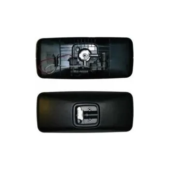 Auto zrcátko Zpětné zrcátko 380x170, 24V, Mercedes Atego 1/98 - 9/04, Axor 9/01-9/04, elektrický ovládané, bez skla, univerzální 13361