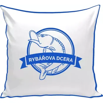 Polštář Polštář barevný 32x32 cm Rybářova dcera