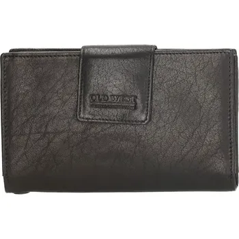 Peněženka Dámská kožená peněženka Old West 17235 černá | Cooltovka.cz