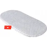 Prostěradlo do kočárku minky - šedé