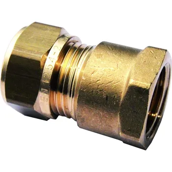 Vodovodní potrubí General Fittings Svěrná spojka, 1/2" × 18 mm, s vnitřním závitem 1N0002H041800G