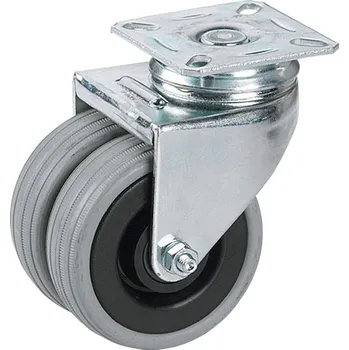 Pojezdové kolečko Stabilit Řídicí kolečko, ocelový plech, TPE, nosnost: 100 kg 776410