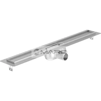 ACO Showerdrain C Žlab podlahový do prostoru, nerezový, výška 92 mm, boční odpad 50 mm, pro rošt 685 mm, 9010.88.01