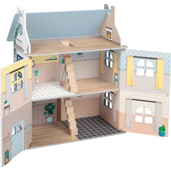 Domeček pro panenku Playtive Dřevěný domeček pro panenky