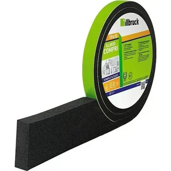 Izolační páska Illbruck Těsnicí páska ECO TP610, 2,6 m, 9 × 20 mm, antracitová 398732