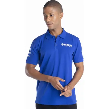 Pánské tričko Pánská polokošile Yamaha Paddock Blue THEEMS modrá Velikost: XS
