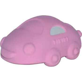 Tikiri Vroom Vroom - chrastítko a kusátko z přírodní gumy Autíčko