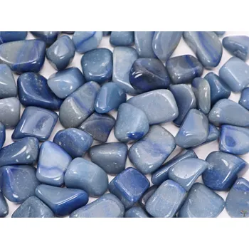 Sběratelství Tromlovaný kámen Křemen modrý L velikost 20 - 35 mm - Brazílie #605 Množství: 1ks