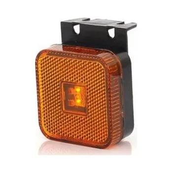 Přídavný světlomet Poziční světlo oranžové LED 12/24V s držákem a kabelem 13841